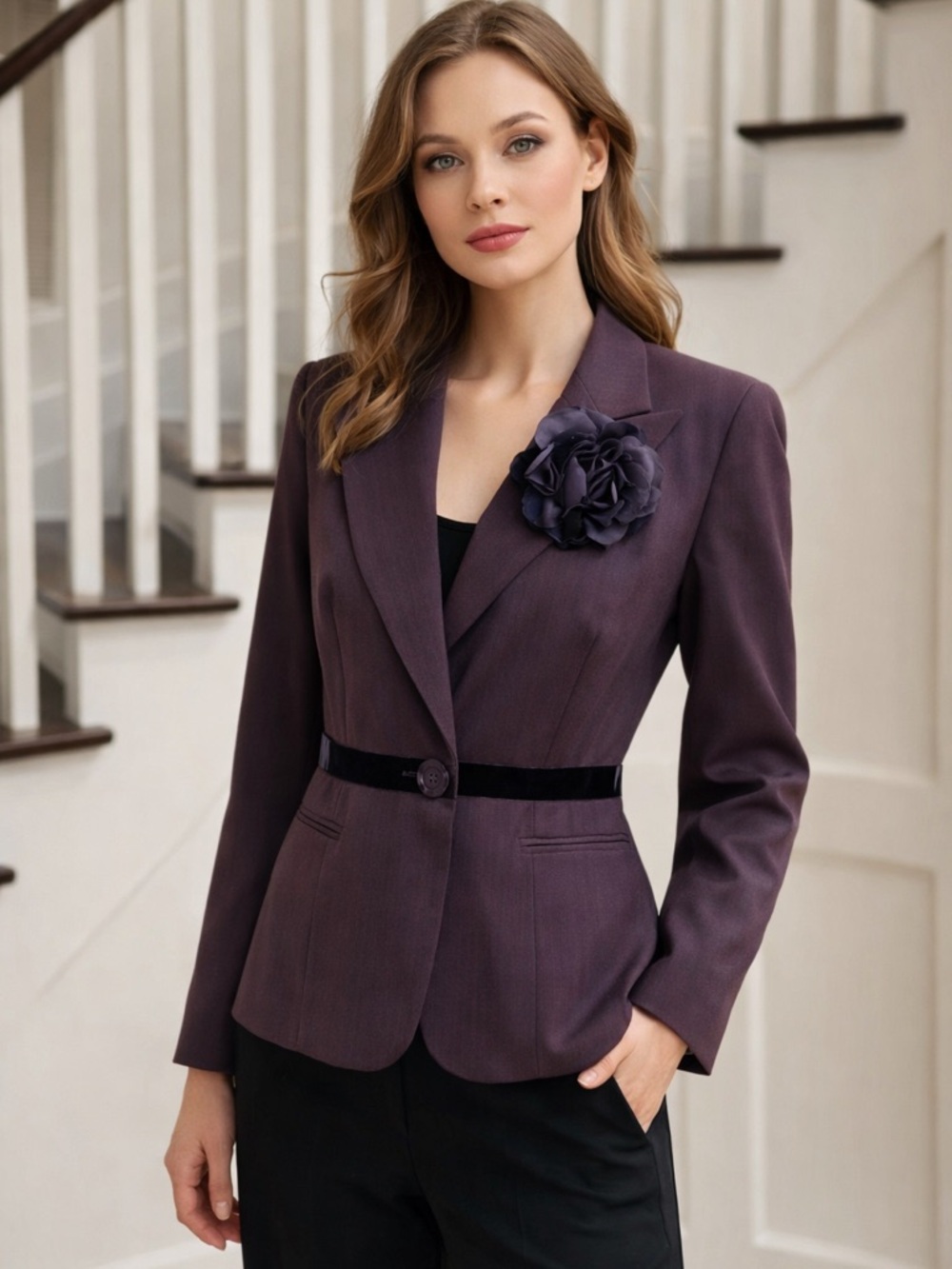 Context Tailored Blazer, Size 6